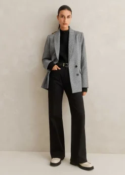 Best ME+EM Patch Pocket Subtle Flare Jean Black