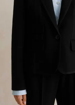 Discount ME+EM Perfect Workwear Short Blazer Slim-Crop Trouser Suit Black