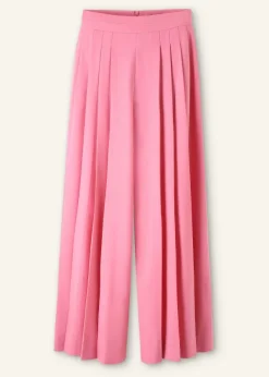 Outlet ME+EM Pleated Ultra Wide-Leg Trouser Perfect Pink