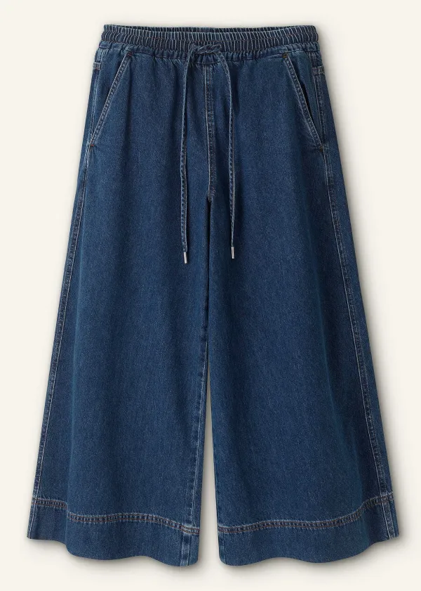 Discount ME+EM Pull-On Travel Jean Mid Blue Wash