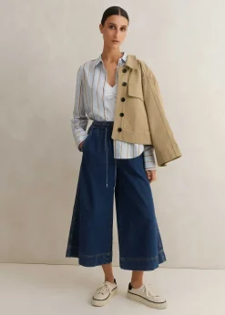 Discount ME+EM Pull-On Travel Jean Mid Blue Wash