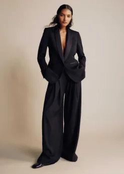 New ME+EM Regular-Length Forever Tux Trouser Suit Black