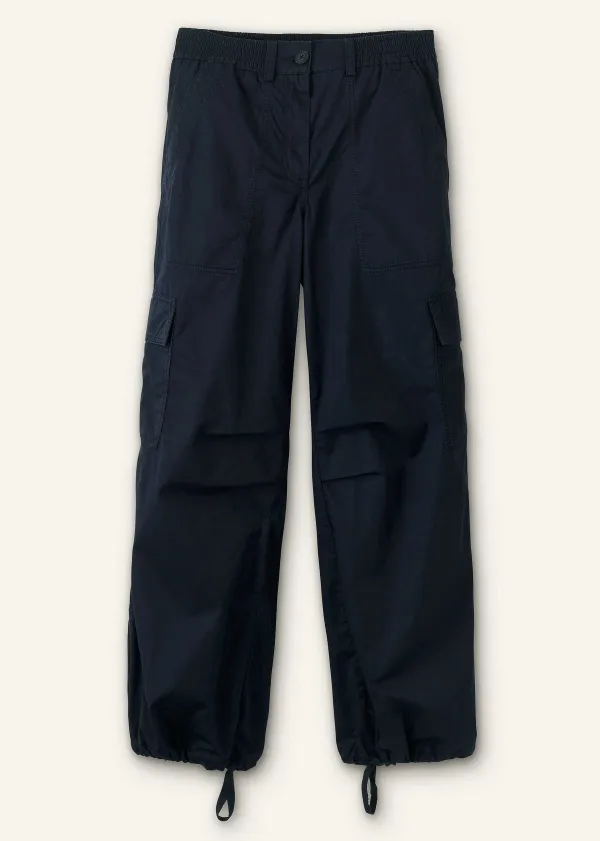 Sale ME+EM Relaxed Low-Rise Cargo Trouser Navy