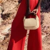 Discount ME+EM Resin Handle Crossbody Bag Off White
