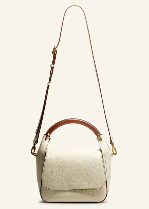 Discount ME+EM Resin Handle Crossbody Bag Off White