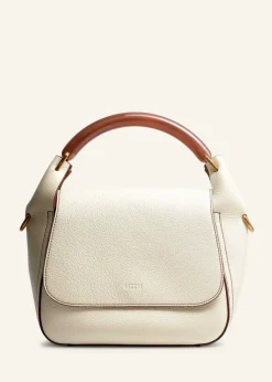 Discount ME+EM Resin Handle Crossbody Bag Off White