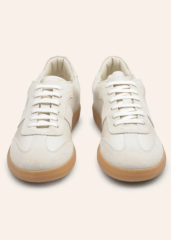 ME+EM Retro Trainer Off White