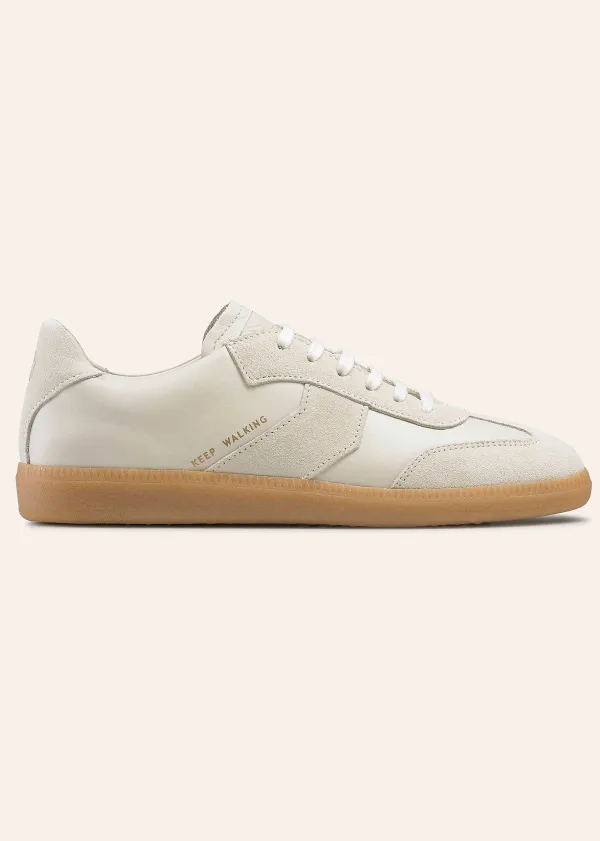 ME+EM Retro Trainer Off White