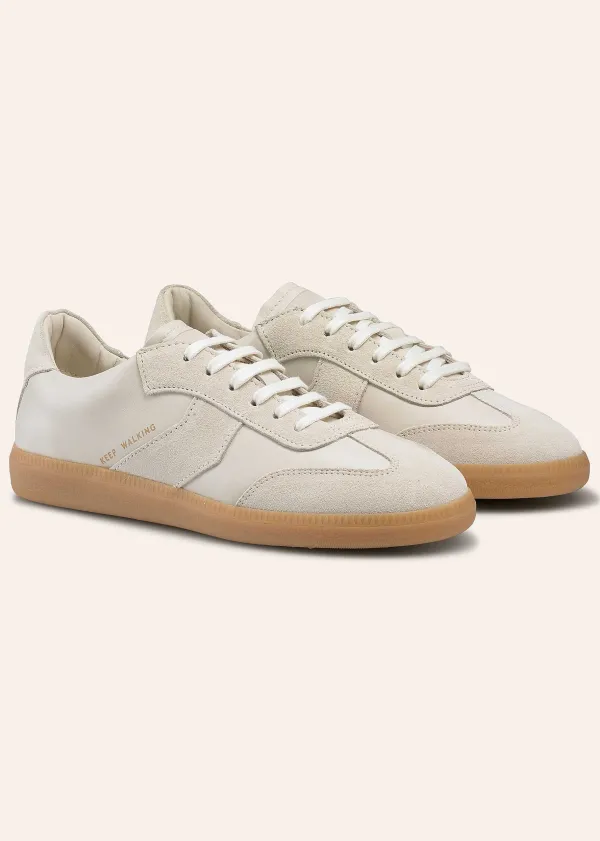 ME+EM Retro Trainer Off White