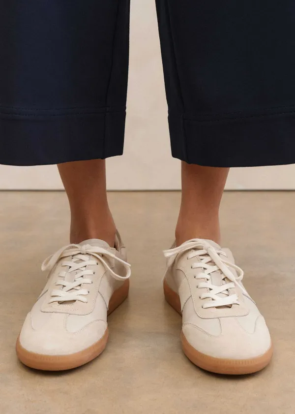ME+EM Retro Trainer Off White