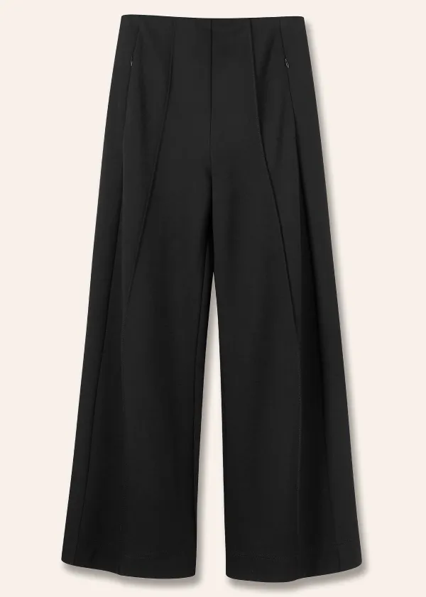 Discount ME+EM Short Length Travel Tailoring Palazzo Black