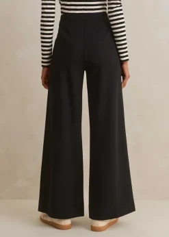 Discount ME+EM Short Length Travel Tailoring Palazzo Black