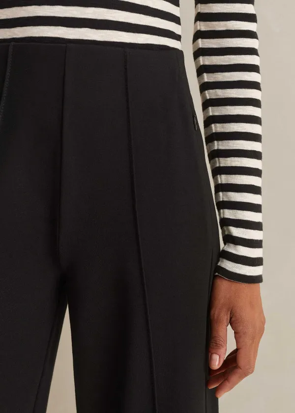 Discount ME+EM Short Length Travel Tailoring Palazzo Black