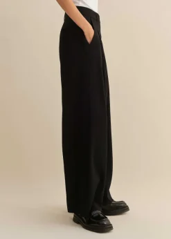 Online ME+EM Short-Length Forever Tux Trouser Suit Black