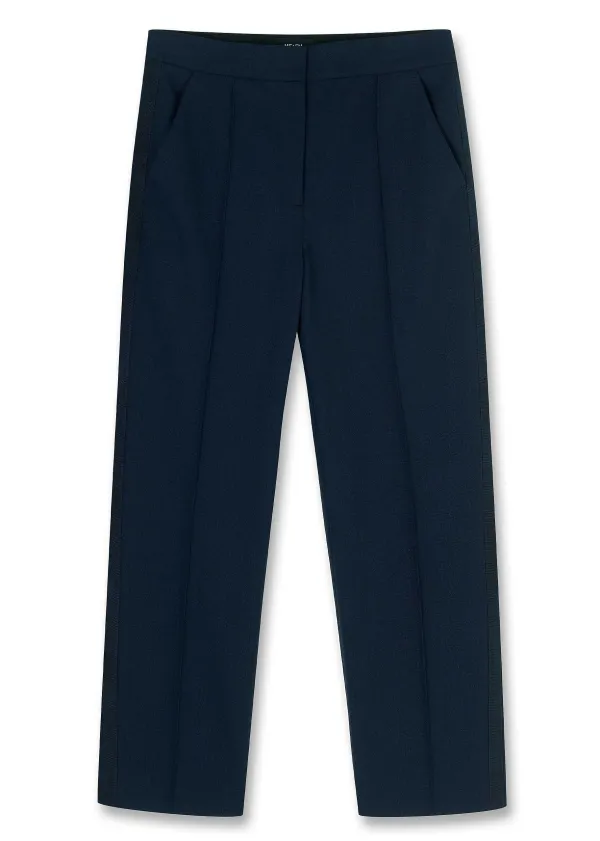 Online ME+EM Slim Crop Forever Trouser Navy