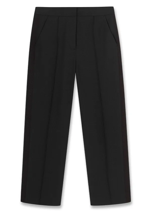 Best ME+EM Slim Crop Forever Trouser Black