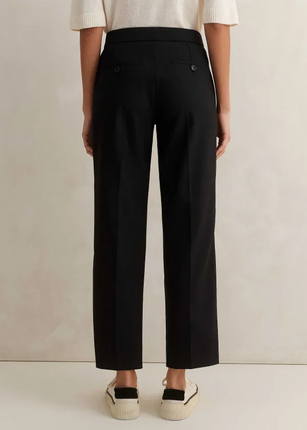 Best ME+EM Slim Crop Forever Trouser Black