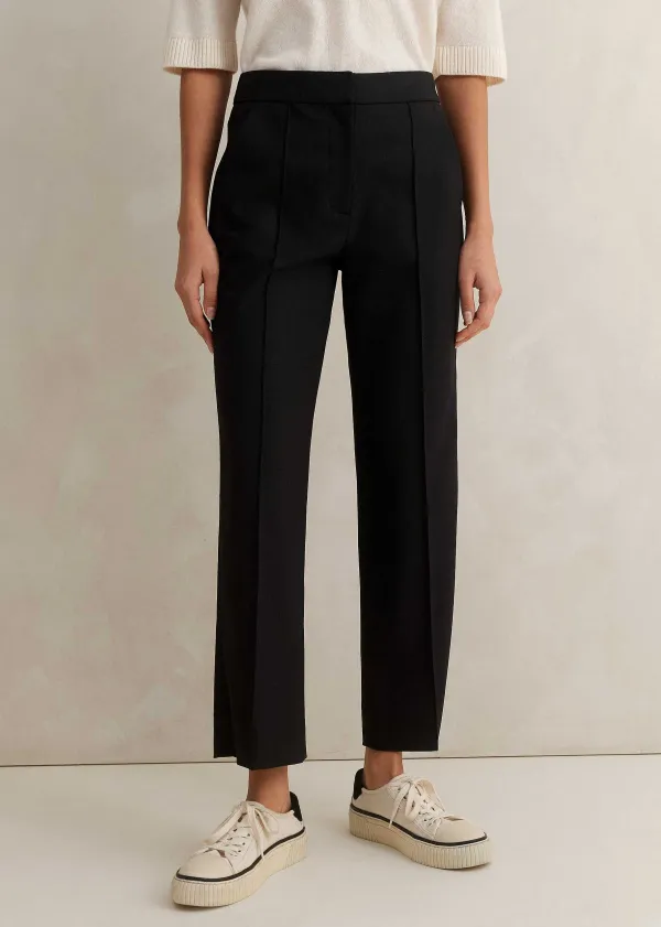 Best ME+EM Slim Crop Forever Trouser Black