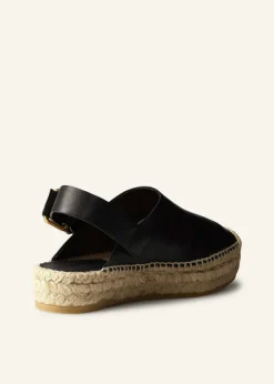 Best ME+EM Slingback Espadrille Black