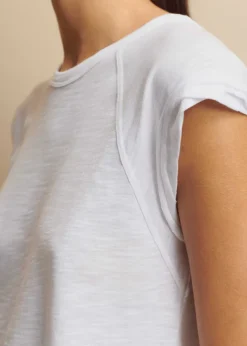 Discount ME+EM Slub Swing Tee Fresh White