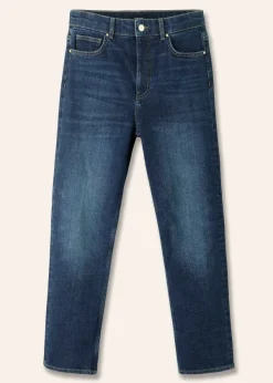 Sale ME+EM Super Slim Crop Jean Authentic Dark Blue Wash