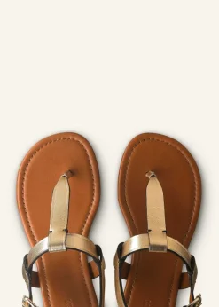 Sale ME+EM T-Bar Sandal Gold