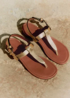 Sale ME+EM T-Bar Sandal Gold