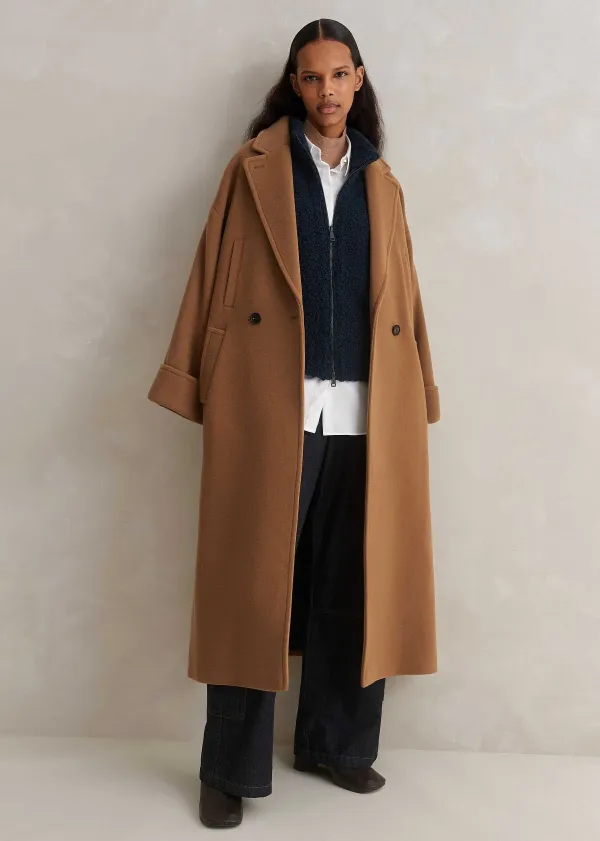 Discount ME+EM Teddy Merino Boucl Zip Vest French Navy