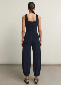 Best ME+EM Towelling Jogger + Bralette Co-Ord Blue