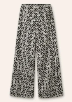 Discount ME+EM Travel Tailoring Graphic Jacquard Trouser Black/White
