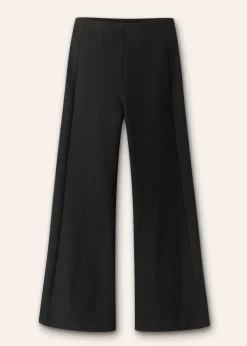 New ME+EM Travel Tailoring Kick Flare Short Trouser Black