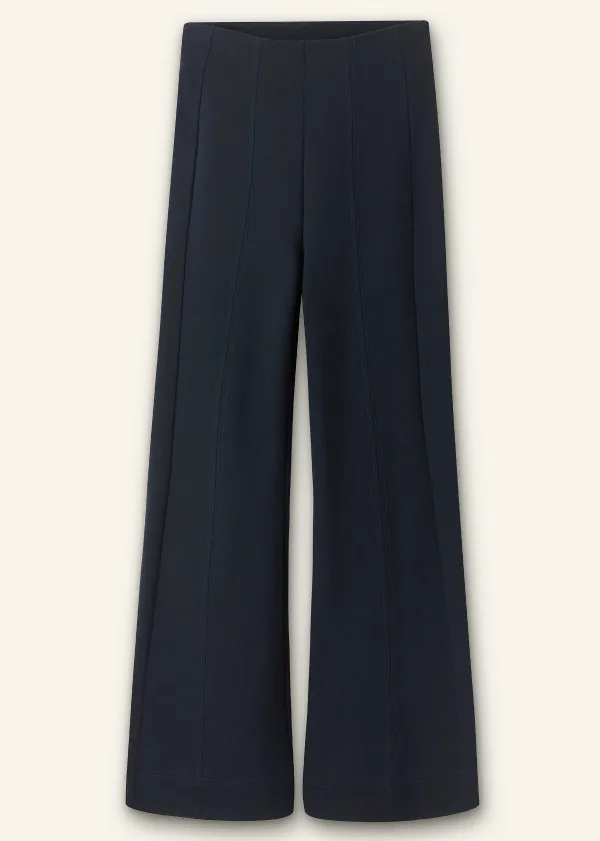 Sale ME+EM Travel Tailoring Kick Flare Short Trouser Navy