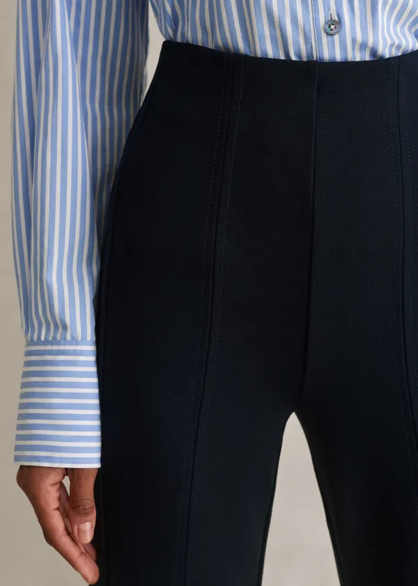 Sale ME+EM Travel Tailoring Kick Flare Short Trouser Navy