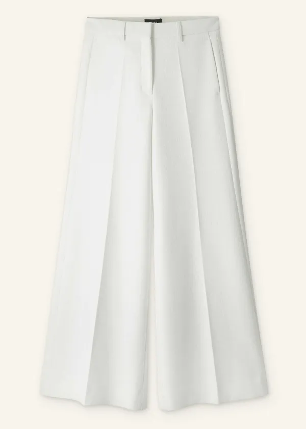 Outlet ME+EM Tux Wide-Leg Trouser Fresh White