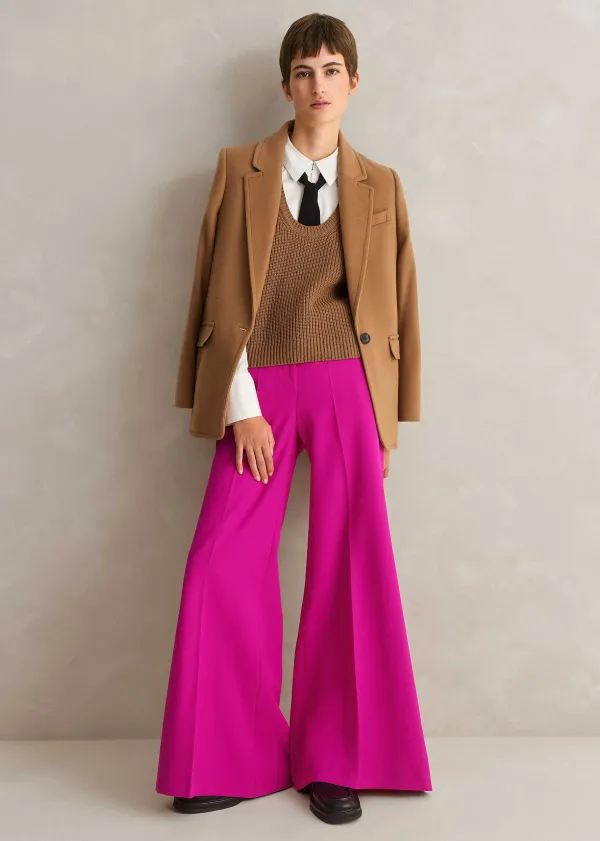 ME+EM Tuxedo Layering Shirt + Tie Soft White
