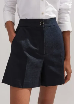 Online ME+EM Tweed Short Navy