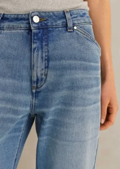 Hot ME+EM Twisted Seam Jean Blue Wash