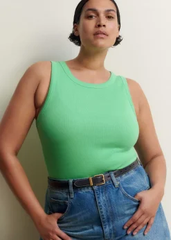 Outlet ME+EM Ultimate Crew Neck Vest Hot Mint