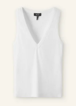 Online ME+EM Ultimate V-Neck Vest Bright White
