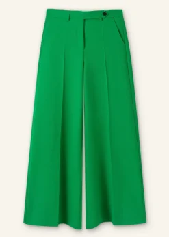 New ME+EM Wide-Leg Trouser Spring Green