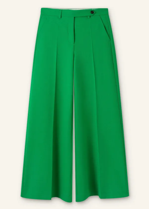 New ME+EM Wide-Leg Trouser Spring Green