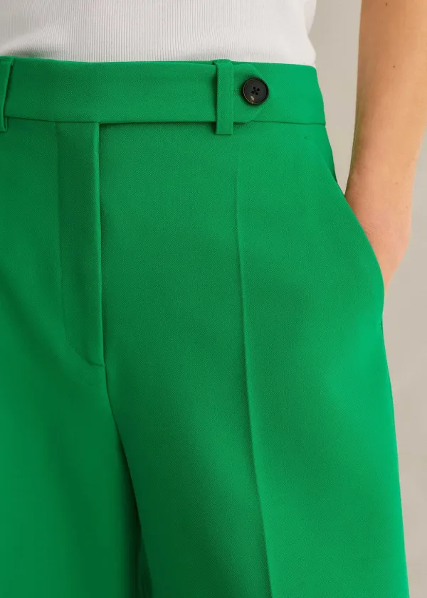 New ME+EM Wide-Leg Trouser Spring Green